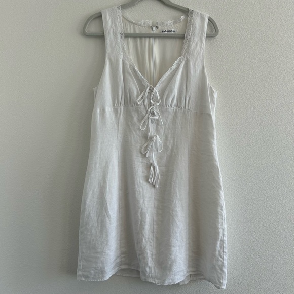 Reformation Reia Linen Dress - Picture 2 of 8
